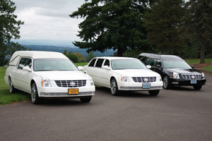 Portland Mortuary Services Vehicles